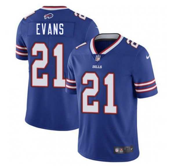 Men & Women & Youth Buffalo Bills #21 Darrynton Evans Blue 2025 Vapor Untouchable Limited Stitched Jersey